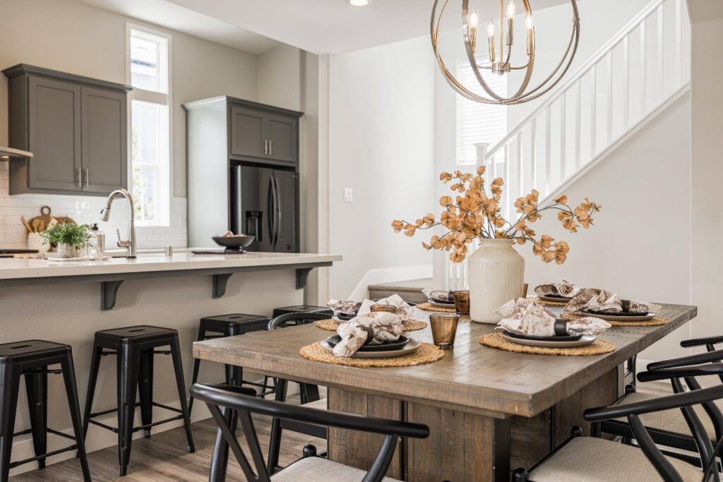 Open house staging